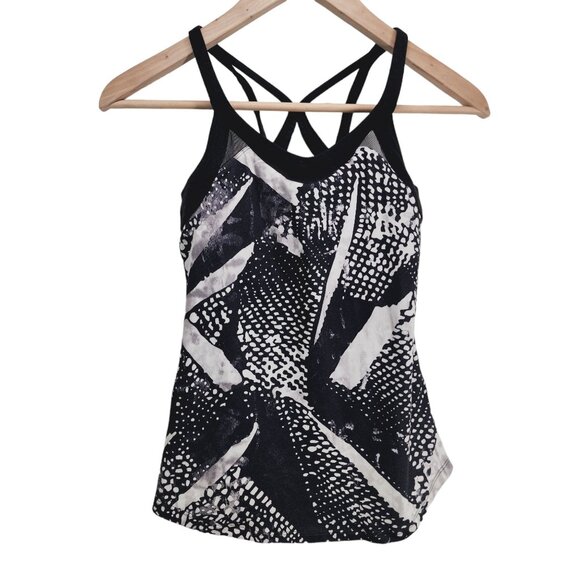 Lululemon Free Flowing Tank Top Static Mist Racerback Women's Size 4 - Picture 6 of 8